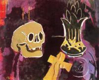 Georges Braque - Still life with skull